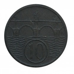 1941 - 10 halier, Protektorát Čechy a Morava 1939 - 1945