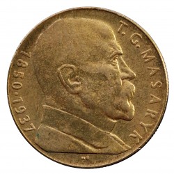 1990 d (M.R) Masaryk - 10 koruna, Československo 1990 - 1992