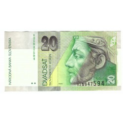 20 Sk 2006 V, bankovka, Slovenská republika, VG, 594