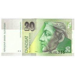 20 Sk 1999 J, bankovka, Slovenská republika, VF, 335