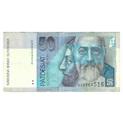 50 Sk 2005 K, bankovka, Slovenská republika, VG, 516