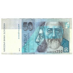 50 Sk 2005 K, bankovka, Slovenská republika, VG, 350