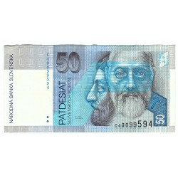 50 Sk 1995 C, bankovka, Slovenská republika, VG, 594