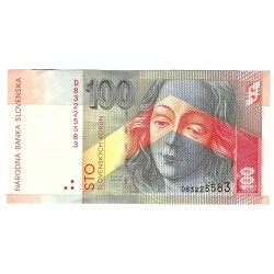 100 Sk 1997 D, bankovka, Slovenská republika, VG, 583