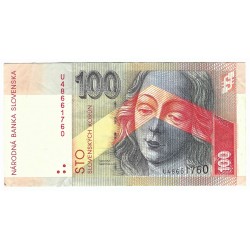 100 Sk 2004 U, bankovka, Slovenská republika, VG, 760