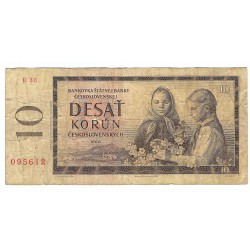 10 Kčs - 1960, E 38, Československo, VG, 612