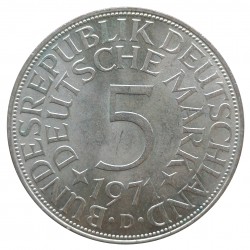 1971 D - 5 mark, Nemecko
