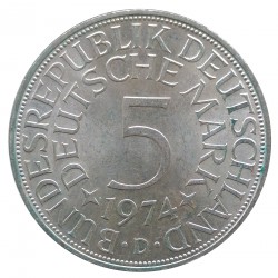 1974 D - 5 mark, Nemecko