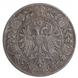 1900 b.z. - 5 koruna, František Jozef I. 1848 - 1916