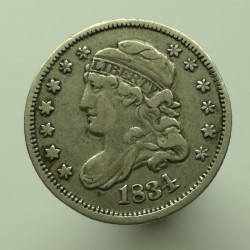 1834 - 5 cents, USA
