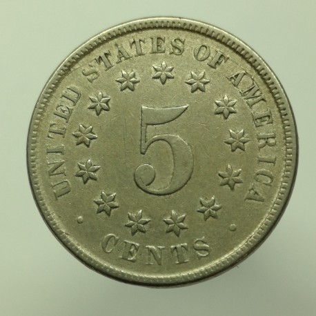 1869 - 5 cents, USA