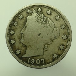 1907 - 5 cents, USA