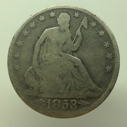 1853 - 1/2 dollar, USA