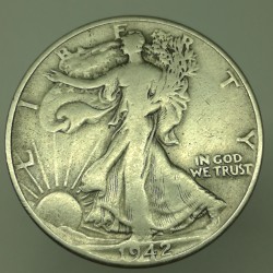 1942 - 1/2 dollar, USA