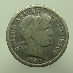 1901 - 1 dime, USA