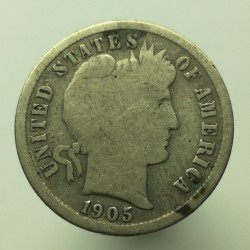 1905 S - 1 dime, USA