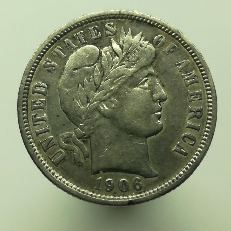 1906 - 1 dime, USA