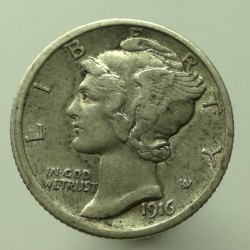 1916 - 1 dime, USA