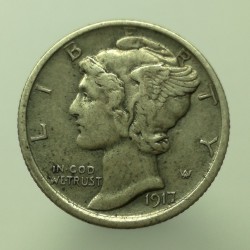 1917 - 1 dime, USA