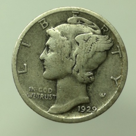 1929 S - 1 dime, USA