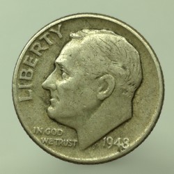1948 D - 1 dime, USA