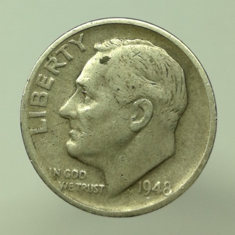 1948 S - 1 dime, USA
