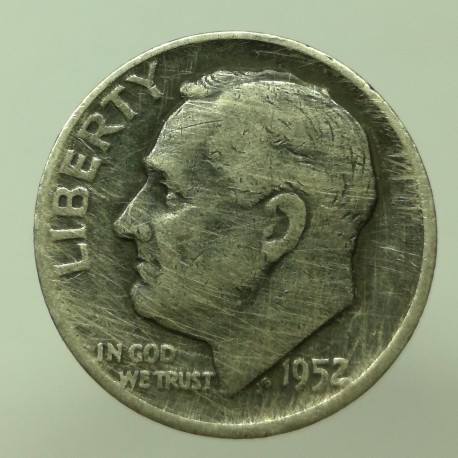 1952 - 1 dime, USA