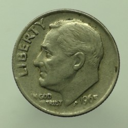 1965 - 1 dime, USA