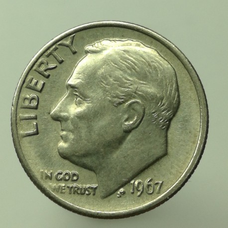 1967 - 1 dime, USA