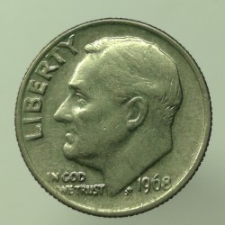1968 - 1 dime, USA