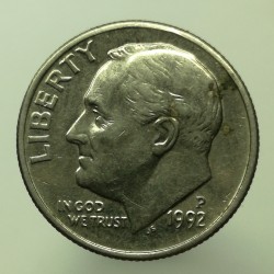 1992 P - 1 dime, USA