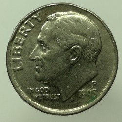 1995 P - 1 dime, USA