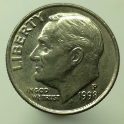 1998 P - 1 dime, USA