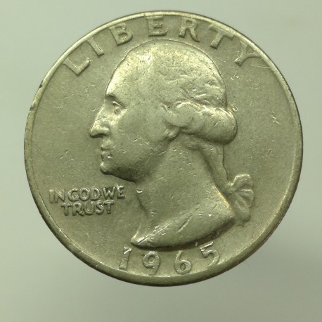 1965 - 1/4 dollar, USA