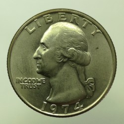 1974 - 1/4 dollar, USA