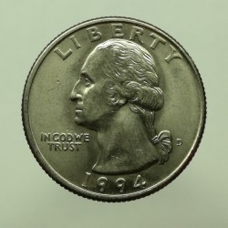 1994 D - 1/4 dollar, USA