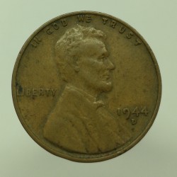 1944 D - 1 cent, USA
