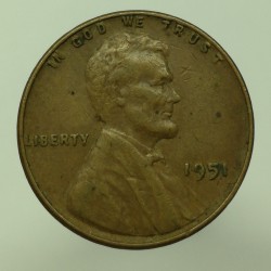 1951 - 1 cent, USA