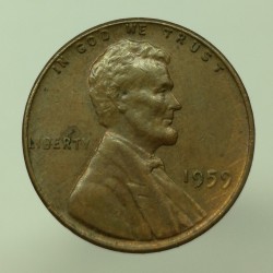 1959 - 1 cent, USA
