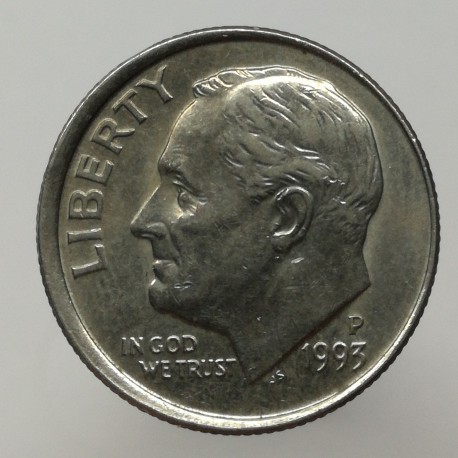 1993 P - 1 dime, USA