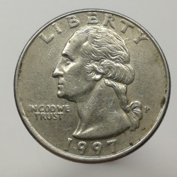 1997 P - 1/4 dollar, USA