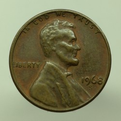 1968 S - 1 cent, USA