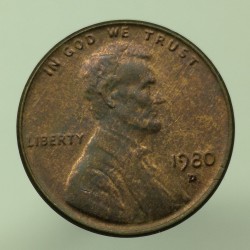 1980 D - 1 cent, USA