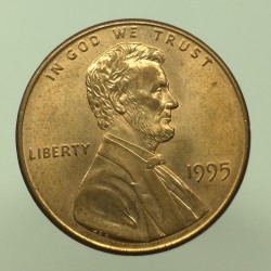1995 - 1 cent, USA