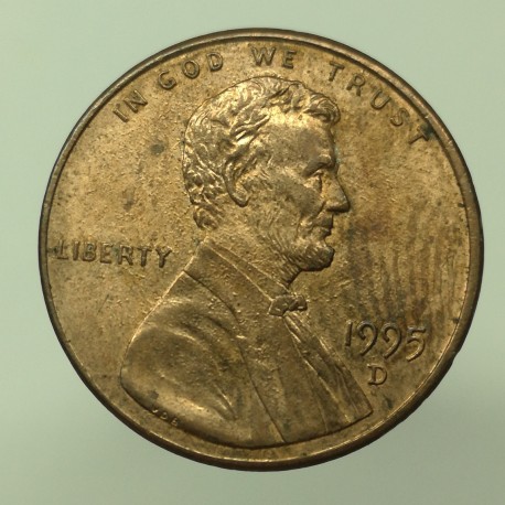 1995 D - 1 cent, USA