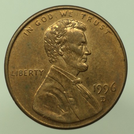 1996 D - 1 cent, USA