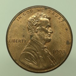 1998 - 1 cent, USA