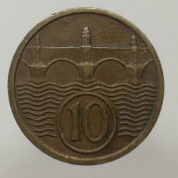 1933 - 10 halier, O. Španiel, Československo 1918 - 1939