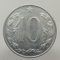 1954 - 10 halier, Československo 1953 - 1960