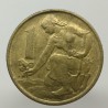 1958 - 1 koruna, M. Uchytilová-Kučová, Československo 1953 - 1960